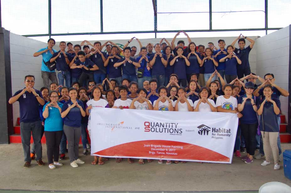 鶹ýɫƬ And Orion Group Partners With Habitat For Humanity Philippines